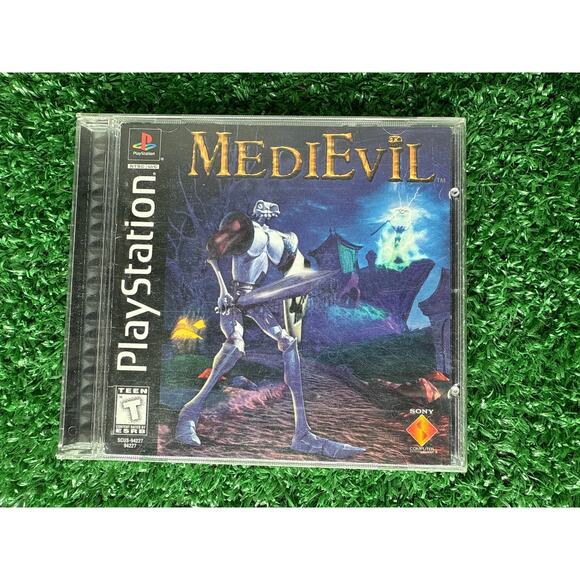 MediEvil Sony Playstation PS1 Black Label CIB - Picture 1 of 4
